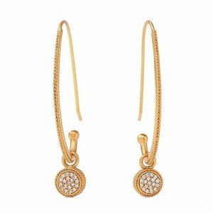 NWT, Never Worn Julie Vos Windsor Statement Hoop Earrings